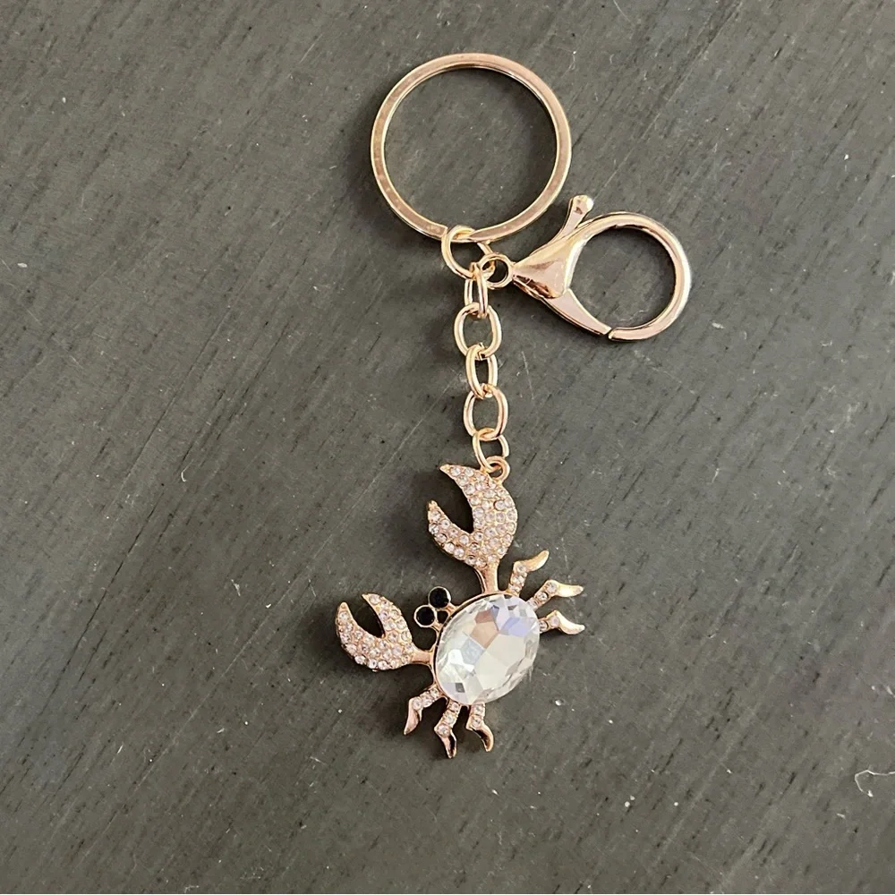 Crab Allover Clear Rhinestone 4
